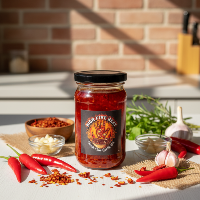 Classic Chili Garlic Oil (220ml Jar)