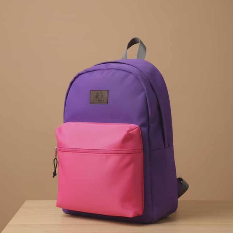 JBROS Plain Bagpack